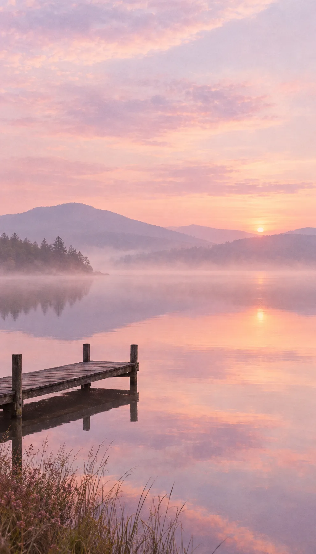 Peaceful quiet landscape